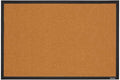 Quartet Cork Bulletin Board, Framed Corkboard, 2' x 3', Black Frame, Message Board, Vision Board (MWDB2436-BK)