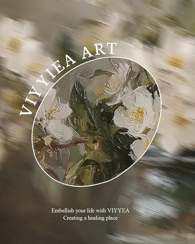 VIYYIEA Vintage Large Framed Wall Art for Living Room, Flowers Canvas Prints Home Decor, Oil Painting Picture, Bedroom Wall Decor Gifts for Friends or Family -【Lemons and Blossoms】-(24L x 16W)