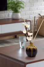 50 Pcs Black Reed Diffuser Sticks Refill Replacement 10 inch Fragrance Essential Oil Aroma Reed Diffuser Sticks (Black-50pcs)