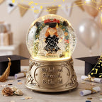 Thenshop Graduation Snow Globe Graduation Gift She Believed She Could Congratulations Inspirational Gift for Her Women College Graduates