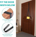 Ferraycle 8 Pcs 15 Inch Wreath Hanger for Front Door Easter Decoration Wreath Decoration Hook Over The Door Single Hook for Hanging Clothes Towels Coats