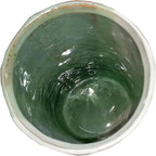 アビテ(Habiter) Avite IG-101-GR Ceramic Umbrella Stand Sadecuro Umbrella Stand (Green) φ5.9 x 13.0 inches (15 x 33 cm)