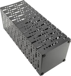Umbrella Holder for Entryway, Umbrella Stand Freestanding, Metal Square Umbrella Rack Organizer, Black