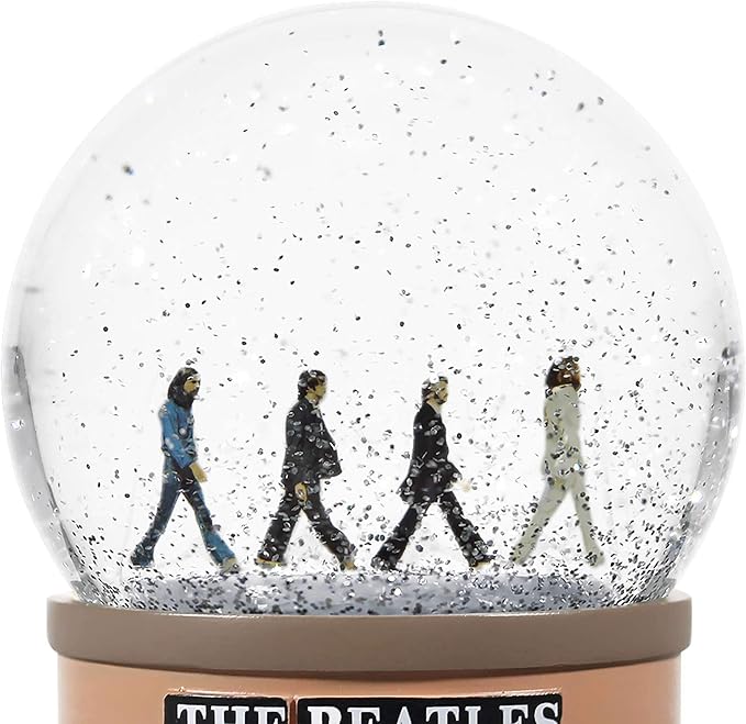 Half Moon Bay | Abbey Road Snow Globe | The Beatles Snow Globes for Adults | Quirky Christmas Ornaments & Christmas Decor | Funny Snow Dome | The Beatles Gifts & Music Gifts | Musical Xmas Decor