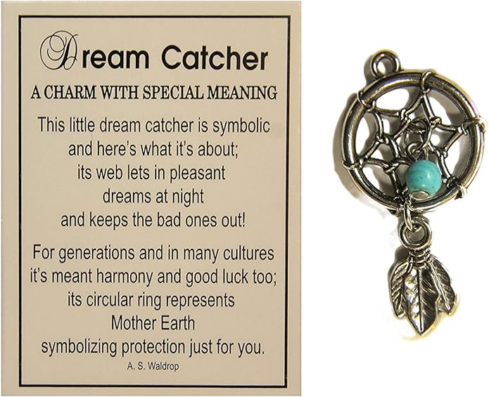 Tiny Little Dream Catcher Pocket Charm With Story Card!