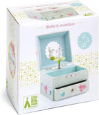 DJECO Sweet Rabbit's Song Wood Treasure Box