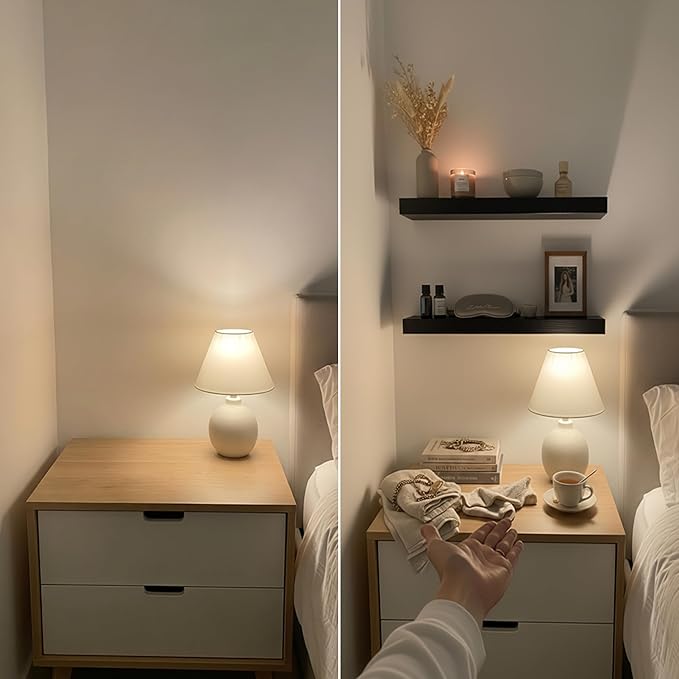 BAOBAB WORKSHOP Solid Wood Floating Shelves for Wall 30 Inches Long, Real Wooden Bathroom Shelf Large, Heavy Duty Wall Shelves Mounted Kitchen Bedroom Farmhouse, Black Shelf, 30W × 6.7D, Set of 2