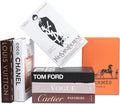 PROBENEX Suite Faux Decorative Books Set of 7 | Not Real Books(Cardboard Boxes) | Bulk Pricing for Home Staging, Interior Design & Airbnb | Luxury Designer Coffee Table | Modern Shelf Decor
