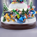 Disney Holiday Sculptural Snowglobe with Lights and Music