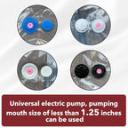 Electric Air Pump for Vacuum Storage Bags，Suitable for MEIQIHOME brand vacuum bags only.