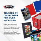 BCW Magazine Bags and Boards – (100 Pack) | Premade Resealable Magazine Protectors | Standard Size 8 ¾" x 11 ⅛" | Magazine Sleeves and Boards Pre-Loaded for Storage and Display