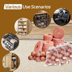 Cedar Blocks for Clothes Storage 33 Pack, 20 Rings 10 Balls 3 Storage Bags, 100% Natural Aromatic Accessories for Closets and Clothes