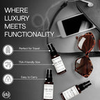 Muse Apothecary Flush Ritual - Aromatic & Refreshing Toilet Spray, Use Before You Go, Infused with Natural Essential Oils - Coconut + Sandalwood - Travel Size Mini Collection, 0.45 oz, 3 Pack