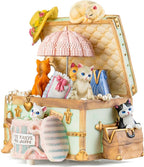 Cat Music Box Gift for Girlfriend Wife Daughter Grandma Granddaughter Sister Friends, Cute Kitty Musical Box Anniversary Birthday Gifts Kitten Lover Mother Day Present