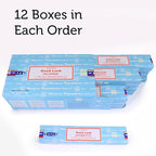 Nag Champa Incense Stick Packs - Hand Rolled & Non-Toxic - Perfect for Meditation and Yoga - Home Fragrance Gift Pack - 15g, Set of 12 Packs (Good Luck)