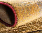 Unique Loom Barista Collection Area Rug - Timor (8' Square, Multi/ Red)
