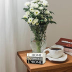 Mini Decorative Books For Home Decor, Small Wood Book Stack For Table Decor, Home Decor Book For Living Room Mantel, Farmhouse Stacked Books Decorative（L41）