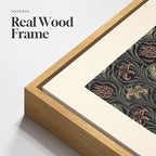 Framed Vintage William Morris Canvas Wall Art Set of 3, Nature Rustic Botanical Artwork for Walls, Retro Classic Floral Illustrations Paintings Pictures for Living Room, Bedroom, Dining Room, Hallway, Office Wall Decor, Total Size 30x60 in
