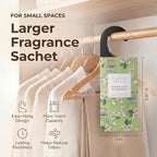 ROSE COTTAGE Large 12 Packs Hawaiian Plumeria Hanging Closet Air Freshener Scented Sachets Long Lasting Smell Goods