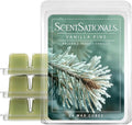 ScentSationals Vanilla Pine Scented Wax Melts - Balsam, Herbs & Vanilla, 10oz (24 Cubes)