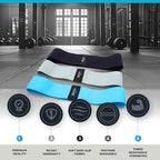 Bosu Fabric Resistance Bands (3 Pack), Multi (72-6920)