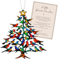 Hummingbird Gifts for Women - Christmas Ornament 2026 - Beautiful Christmas Ornaments Decorative Hummingbird with Meaningful Story Card Humming Bird Valentines Birthday Teacher Gift