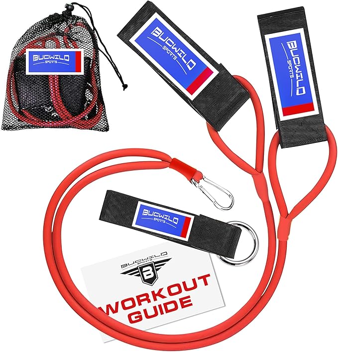 Baseball Resistance Bands Youth & Adult Athletes Safely Improve Pitching Throwing Batting & Arm Strength Used by Pitchers Quarterbacks Volleyball Basketball