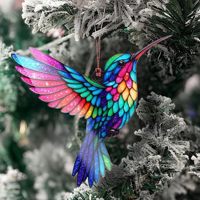 Hummingbird Gifts for Women - Mothers Day mom Gifts - Hummingbirds Christmas Ornament 2026 for Meaningful Valentines Hummingbird Valentines Birthday Gift for Mom Wife Girlfriend