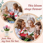 Gifts for Grandma from Grandkids - Mothers Day Birthday Grandma Gifts - Grandmother Gift from Grandson, Granddaughter - 5.51'' x 4.13'' Mimi Gigi Nana Emotional Positive Support Crochet