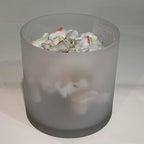 WGV Cylinder Vase, Diameter 5", Height 5", Frosted Glass Floral Planter Container, Floating Candle Holder for Wedding Party Event Home Office Decor, 1 Piece