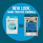 EarthKind Fresh Cab Moth Deterrent - Moth Deterrent for Closet, Pantry & More - DIY Pest Control Pouches for Moths - Cedarwood Oil & Geranium Oil - New Packaging - 4-Pack