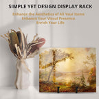 Picture Stands for Display 3 Pack 3 Inch Plate Stands for Display - Black Metal Decorative Plate Stand, Plate Holder Display Stand, Picture Frame Stand, Plate Display Stands for Picture Stand