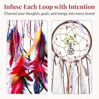 DIY Dream Catcher Kit (2 Pack): Make Your Dreamcatcher for Kids & Adults, Unleash Your Creativity, Create Two Unique Talismans, Make Your Very own Dream Catcher