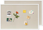 DAHAPYBOO Cork Board with Linen White 2Pack,Bulletin Board 36"x24" Hanging Corkboards for Office Home School Message Board or Vision Board Decoration.