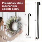 Haute Decor Adjustable Length Wreath Hanger - 20 Lb. Capacity