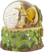 Precious Moments Disney Winnie The Pooh Bear 203704 Resin/Glass Musical Snow Globe - Don't Feed The Bear
