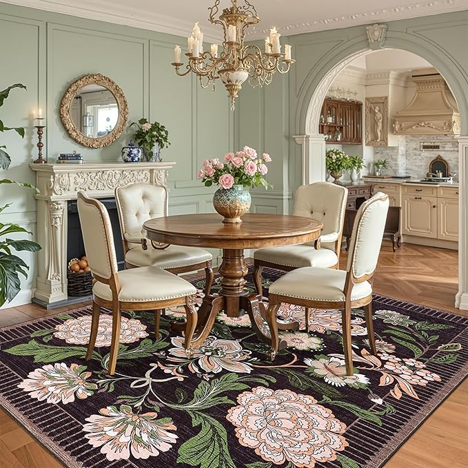 GarveeHome Washable Area Rugs
