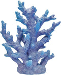 Etlemonde Beach Coastal Decor Coral Reef Home Decor Coral Statue Sculpture Home,Desk,Bathroom,Desktop Shelf Statue,Marine Themed Gifts (Gradual Blue Coral)