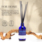 Xcleen Reed Diffuser Set with Sticks, Sandalwood Scented Oil Diffuser for Bathroom, Room Fresheners, Home Fragrance Bedroom Office Decor & Gift