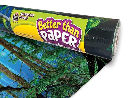 Teacher Created Resources Enchanted Forest Better Than Paper® Bulletin Board Roll (TCR77437)