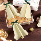 Christmas Bell Ornaments Christmas Tree Decorations Paper Hanging Bell Ornaments for Xmas Tree Décor, New Years Party Winter Xmas Party Holiday Home Decor,Ceilings Decor 9 PCS