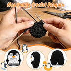 Belatelove Anniversary Valentines Gifts for Women Men, Mini Funny Handmade Crochet Doll Birthday I Love You Gifts for Boyfriend Girlfriend, Romantic Sweet Gift for Husband Wife Cute Easter Decor