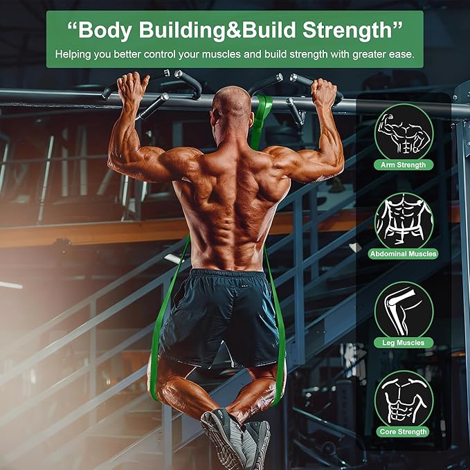 Exercise Bands Resistance Bands for Working Out,Pull Up Bands Set,at Home Workout Equipment,Workout Bands for Men and Women,Stretch Bands for Exercise