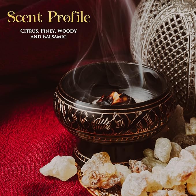 Frankincense Resins | Boswellia Sacra Frankincense Incense |Chruch Incense Olibanum Gum Bulk |Luban 100 Grams (3.5 Ounce)