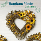 5-Pack 12 Inch Wire Wreath Frame – Heart Metal Wreath Form with Heart Design for DIY Crafts, Floral Projects, and Home Decor – Dark Green Wire Frame for Christmas Holiday & Weddings