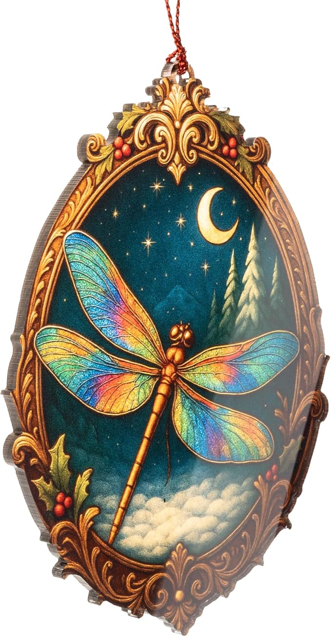 Christmas Women Gifts 2026 - Christmas Ornaments 2026 - Dragonfly Ornament - Dragonfly Gifts for Women - Christmas Women Decoration Ornaments