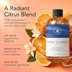 Aroma Country Capri Sunrise Diffuser Oil - Volcano Inspired- Luxury Essential Oils for Diffuser Refill & Air Freshener Room Spray, Long-Lasting, Natural Home Fragrance for Scent Machines (8.5 Fl oz)