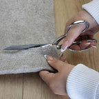 RUGPADUSA - Eco-Plush - 9'x12' - 3/8" Thick - 100% Felt - Extra Cushioned Rug Pad - Available in 3 Thicknesses, Many Custom Sizes