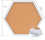 Facilife 4 Packs Cork Board,Corkboards for Wall,Small Cork Board Decorations,Cork Boards for Walls with Frame, Decorative for Office, School & Home
