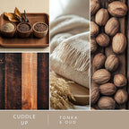 ScentSationals Cuddle Up Scented Wax Melts - Tonka & Oud Scents, 10oz (24 Cubes)